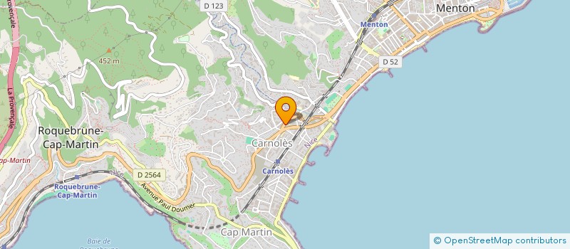 localisation de l'entreprise AIDE AU DEVOIR PLUS à ROQUEBRUNE-CAP-MARTIN
