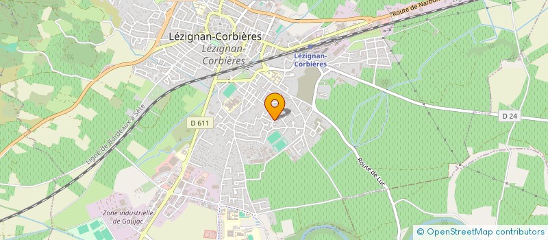 localisation de l'entreprise AIDE AU MAINTIEN A DOMICILE AUDE AMADA à LEZIGNAN-CORBIERES