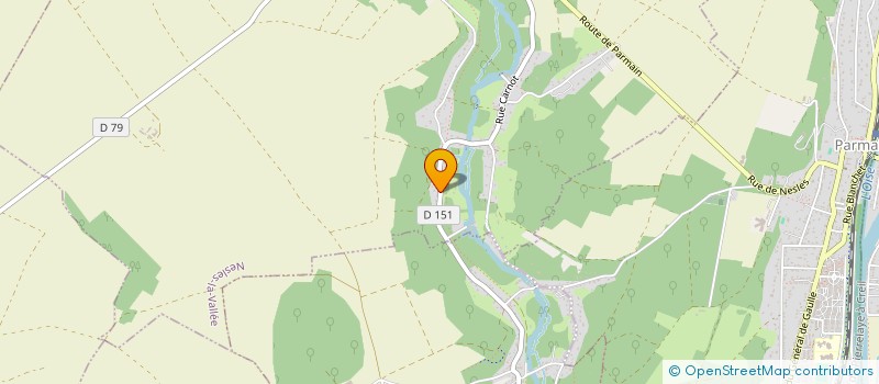 localisation de l'entreprise AIDE AU MAINTIEN A DOMICILE DU SAUSSERON  NESLES-LA-VALLEE