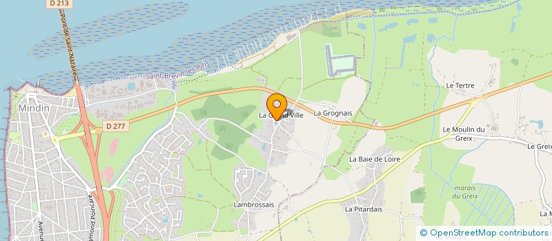 localisation de l'entreprise AIDE AU RECLASSEMENT ET A L'INSERTION à SAINT BREVIN LES PINS