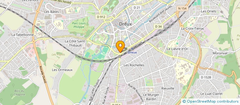 localisation de l'entreprise AIDE AU SOURIRE à DREUX