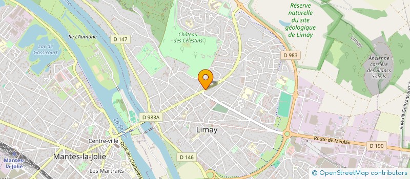 localisation de l'entreprise AIDE AU TEMPS  POISSY