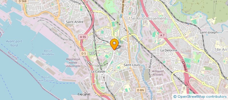 localisation de l'entreprise AIDE AU TRAVAIL DES LYCEENS à MARSEILLE