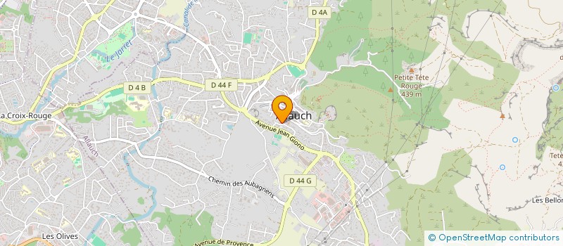 localisation de l'entreprise AIDE AUDITION 1  ALLAUCH