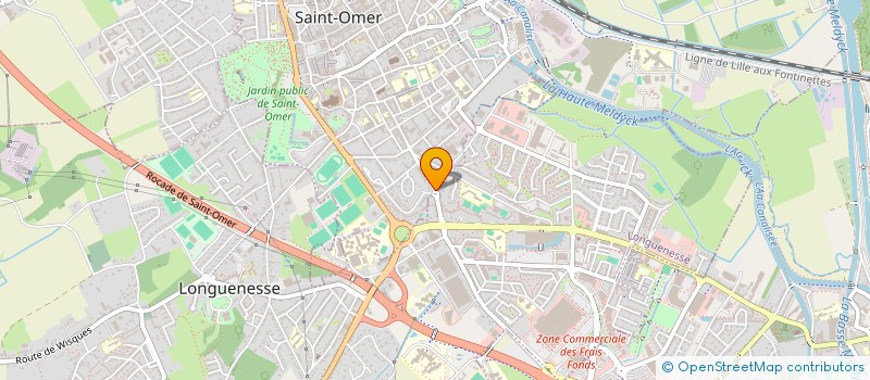 localisation de l'entreprise AIDE AUTONOMIE DOMICILE SERVICES à SAINT-OMER