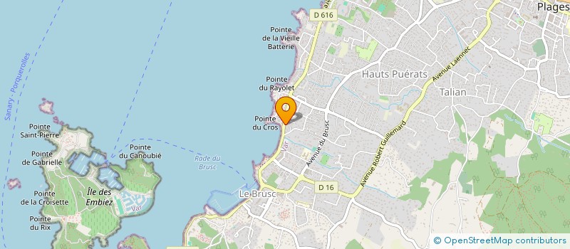 localisation de l'entreprise AIDE AUX 4 PATTES à SIX-FOURS-LES-PLAGES