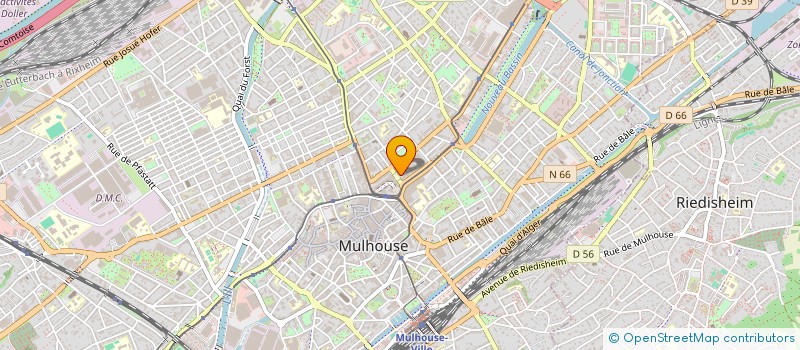 localisation de l'entreprise AIDE AUX ADOS  MULHOUSE