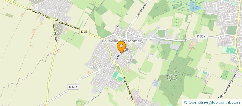localisation de l'entreprise AIDE AUX DEMUNIS ET AUX MIGRANTS à COLLEVILLE-MONTGOMERY