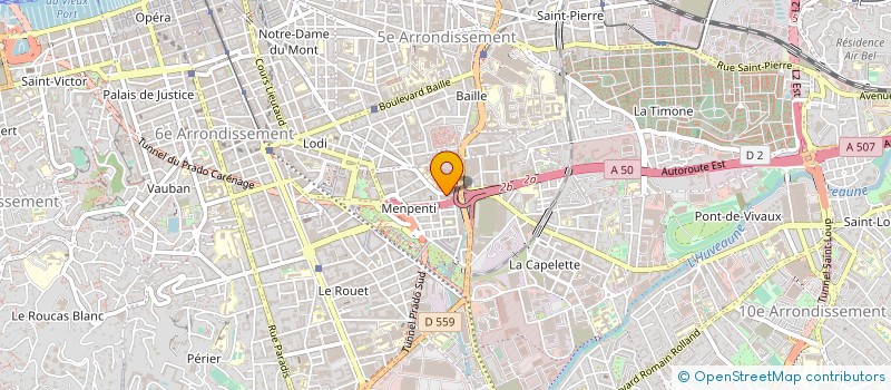 localisation de l'entreprise AIDE AUX ELEVES à MARSEILLE