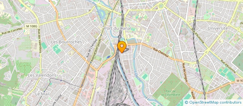 localisation de l'entreprise AIDE AUX ENFANTS DE LA FRANCOPHONIE à DIJON