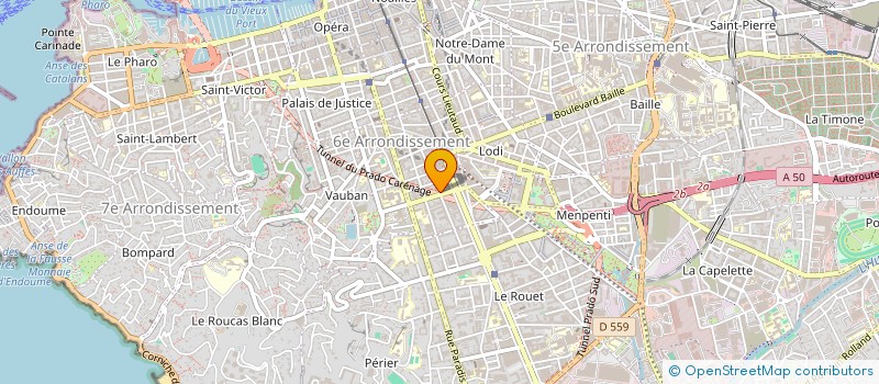 localisation de l'entreprise AIDE AUX FAMILLES TRAUMATISEES, ACCIDENTEES, VICTIMES à MARSEILLE 6