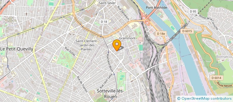 localisation de l'entreprise AIDE AUX FEMMES DU TIERS MONDE IMMIGREES à SOTTEVILLE-LES-ROUEN