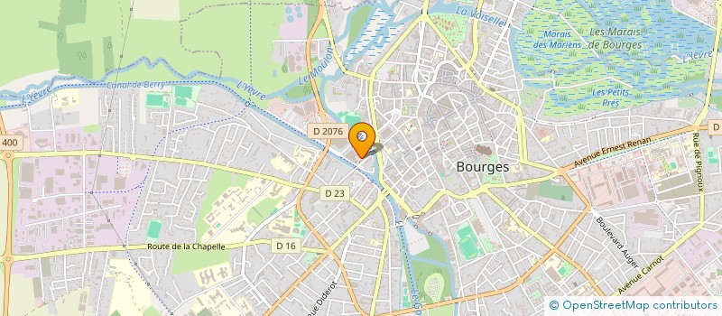 localisation de l'entreprise AIDE AUX JEUNES EPILEPTIQUES DU MALI  BOURGES