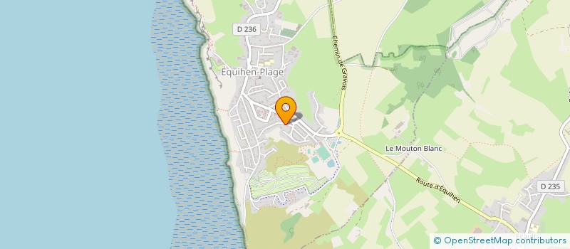 localisation de l'entreprise AIDE AUX ORPHELINATS DU SRI LANKA  EQUIHEN-PLAGE