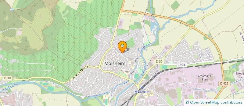 localisation de l'entreprise AIDE AUX PARENTS D'ENFANTS HANDICAPES  MOLSHEIM