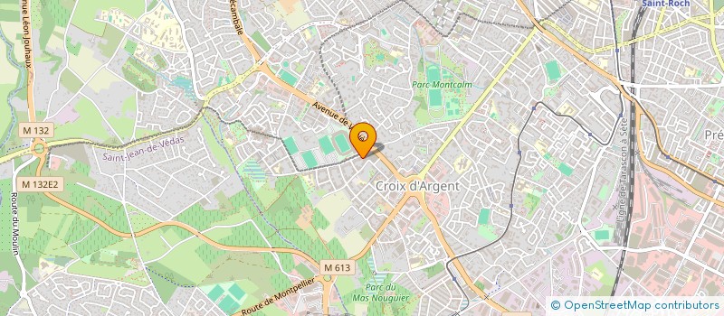 localisation de l'entreprise AIDE AUX PERSONNES HANDICAPEES à MONTPELLIER