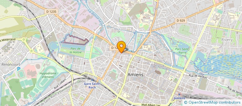 localisation de l'entreprise AIDE AUX PERSONNES PRIVEES D EMPLOI SCE à AMIENS