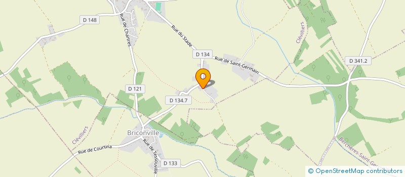 localisation de l'entreprise AIDE AUX PROJETS ARTISTIQUES ET A LEUR REALISATION à CLEVILLIERS
