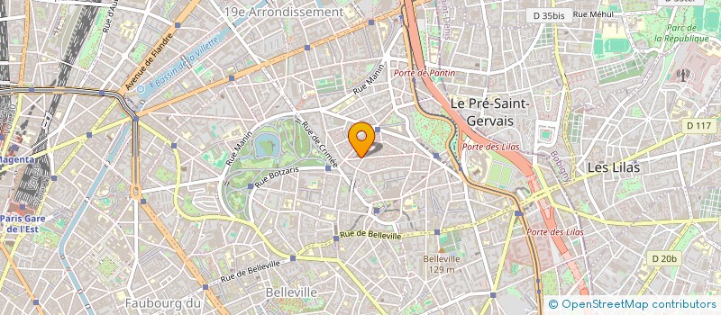 localisation de l'entreprise AIDE AUX REFUGIES à PARIS