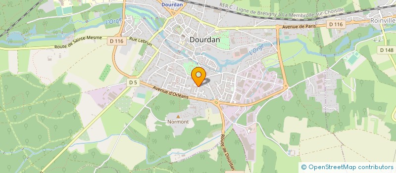 localisation de l'entreprise AIDE AUX SANS ABRI DE MADAGASCAR DOURDAN  DOURDAN