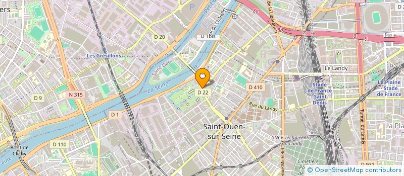 localisation de l'entreprise AIDE AUX VICTIMES D'INGERENCE AU SAHEL à SAINT-OUEN-SUR-SEINE