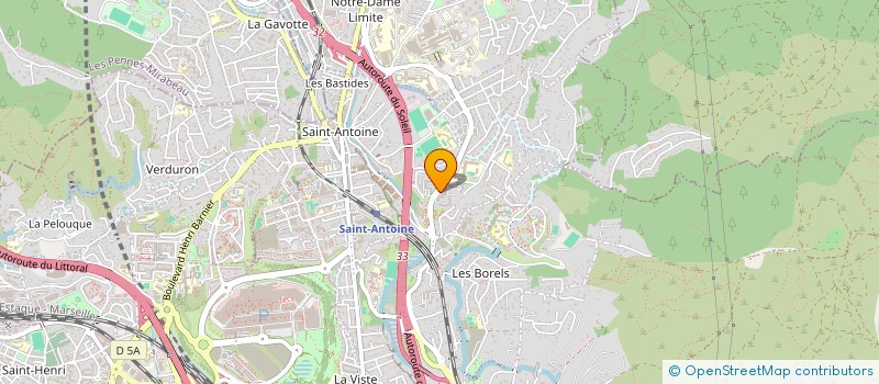localisation de l'entreprise AIDE AUX VICTIMES DE PREJUDICE CORPOREL à MARSEILLE