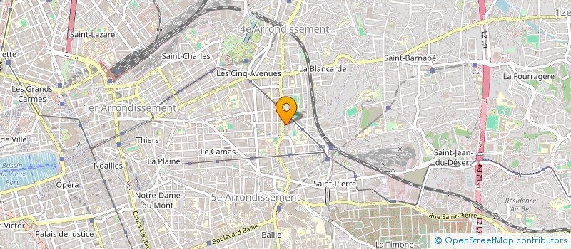 localisation de l'entreprise AIDE BIEN ETRE ET CONFORT AU DOMICILE à MARSEILLE