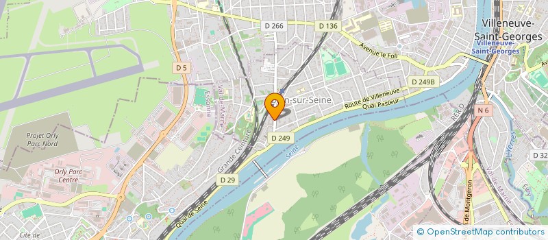 localisation de l'entreprise AIDE BIEN ETRE ET SERVICE à ABLON SUR SEINE