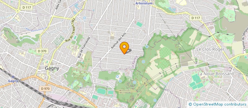 localisation de l'entreprise AIDE BUREAUTIQUE ET ADMINISTRATIF  MONTFERMEIL