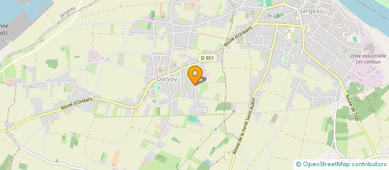 localisation de l'entreprise AIDE CENTRE SERVICES  ORLEANS
