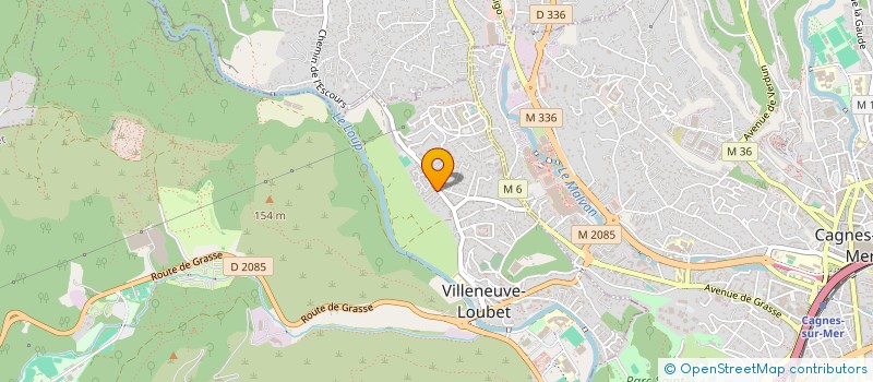 localisation de l'entreprise AIDE & COMPAGNIE à VILLENEUVE-LOUBET