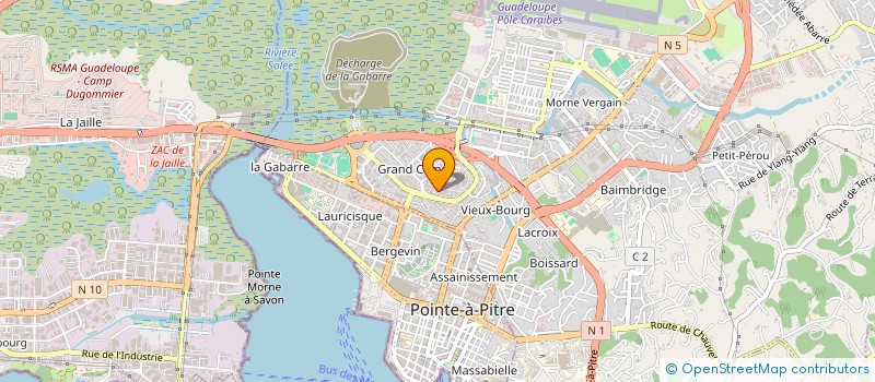 localisation de l'entreprise AIDE CONSTRUCTION AMELIORATION HABITAT à LES ABYMES