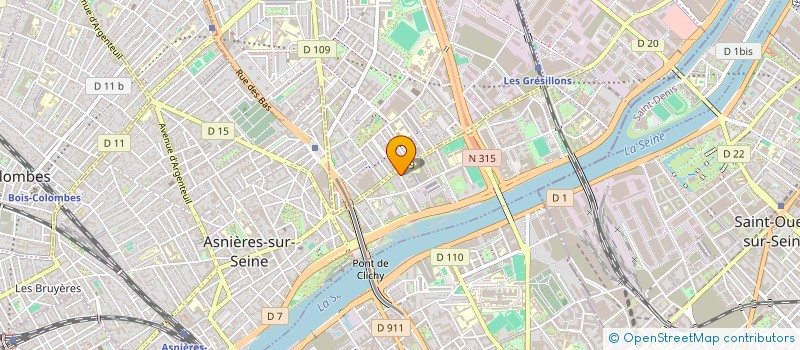 localisation de l'entreprise AIDE CREATION COMMERC IDEE PRODUITS NOUV  ASNIERES-SUR-SEINE