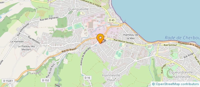 localisation de l'entreprise AIDE D URGENCE A DOMICILE PAR DES ASSISTANTES ET DES AUXILIERES DE VIE à CHERBOURG-EN-COTENTIN