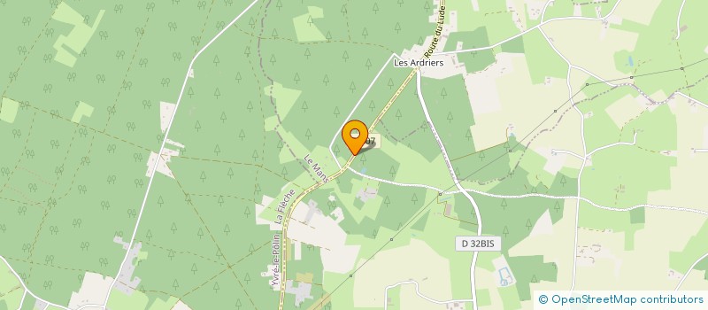 localisation de l'entreprise AIDE DEVELOPPEMENT MUSIQUE D'ICI ET D'AILLEURS  SAINT-GERVAIS-EN-BELIN