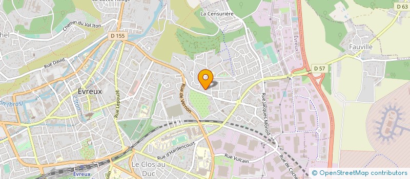 localisation de l'entreprise AIDE DEVELOPPEMENT NOUVEAUTE à EVREUX