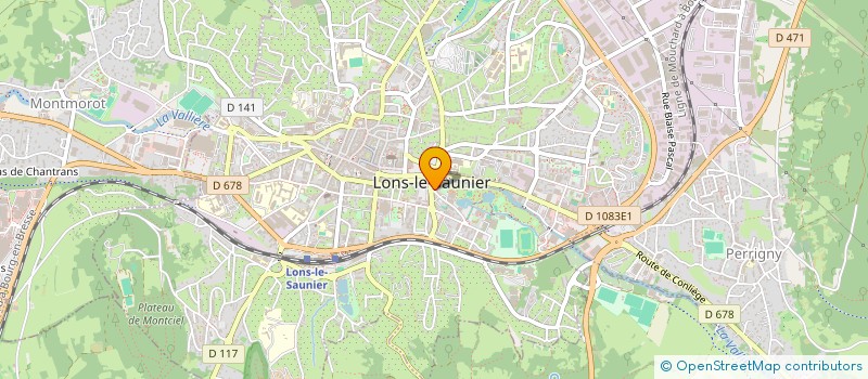 localisation de l'entreprise AIDE DU JURA AUX MEDECINS UKRAINIENS à LONS-LE-SAUNIER