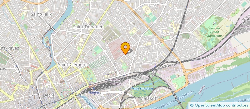 localisation de l'entreprise AIDE DU SOLEIL à NANTES