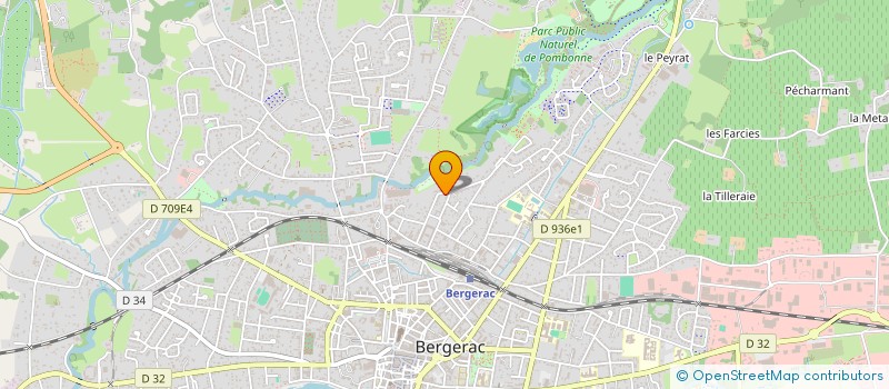 localisation de l'entreprise AIDE ELECTRIQUE SOLUTIONS  BERGERAC