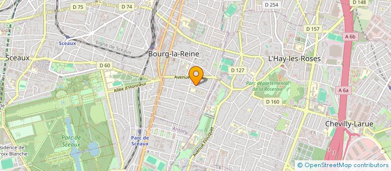 localisation de l'entreprise AIDE ENFANCE OUBLIEE VIET-NAM à BOURG-LA-REINE