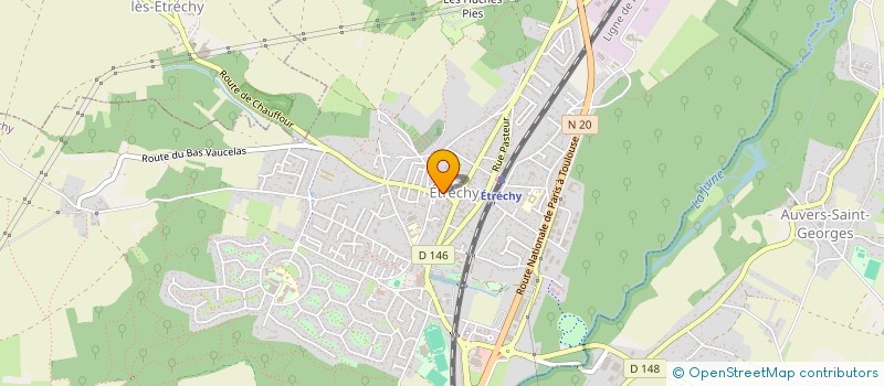 localisation de l'entreprise AIDE ENTRAIDE PERSONNES AGEES à ETRECHY