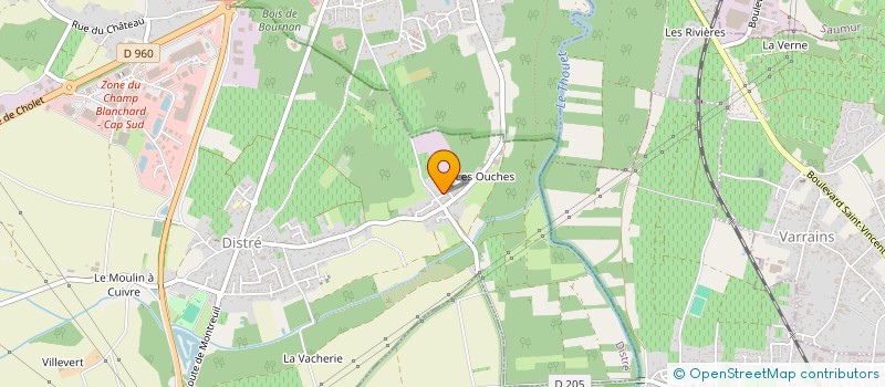 localisation de l'entreprise AIDE ET CONSEIL EN DEVELOPPEMENT DU SPORT AMATEUR  DISTRE