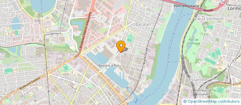 localisation de l'entreprise AIDE ET DEFE CTRE ENDETTEMENT IMMOBILIER à BORDEAUX