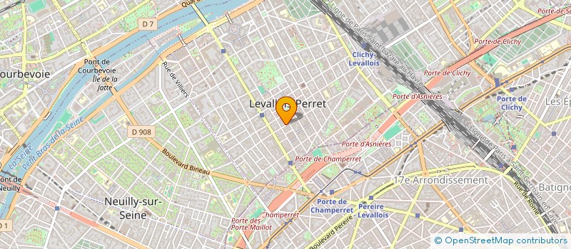 localisation de l'entreprise AIDE ET EDUCATION à LEVALLOIS-PERRET