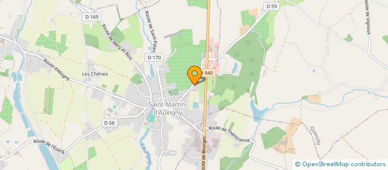 localisation de l'entreprise AIDE ET PRESENCE  SAINT-MARTIN-D'AUXIGNY