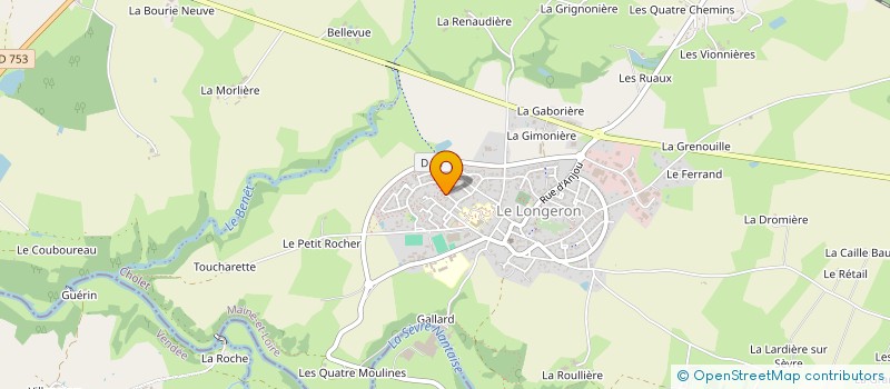 localisation de l'entreprise AIDE ET SANTE à SEVREMOINE