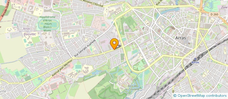 localisation de l'entreprise AIDE ET SERVICES AUX PERSONNES à ARRAS