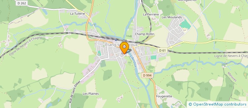 localisation de l'entreprise AIDE ET SERVICES DE GUENAND à BRION