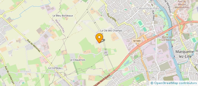 localisation de l'entreprise AIDE ET SOUTIEN A LA PERSONNE A DOMICILE  MARQUETTE-LEZ-LILLE