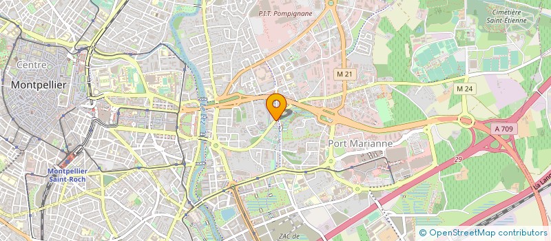 localisation de l'entreprise AIDE ET SOUTIEN PEDAGOGIQUE à MONTPELLIER